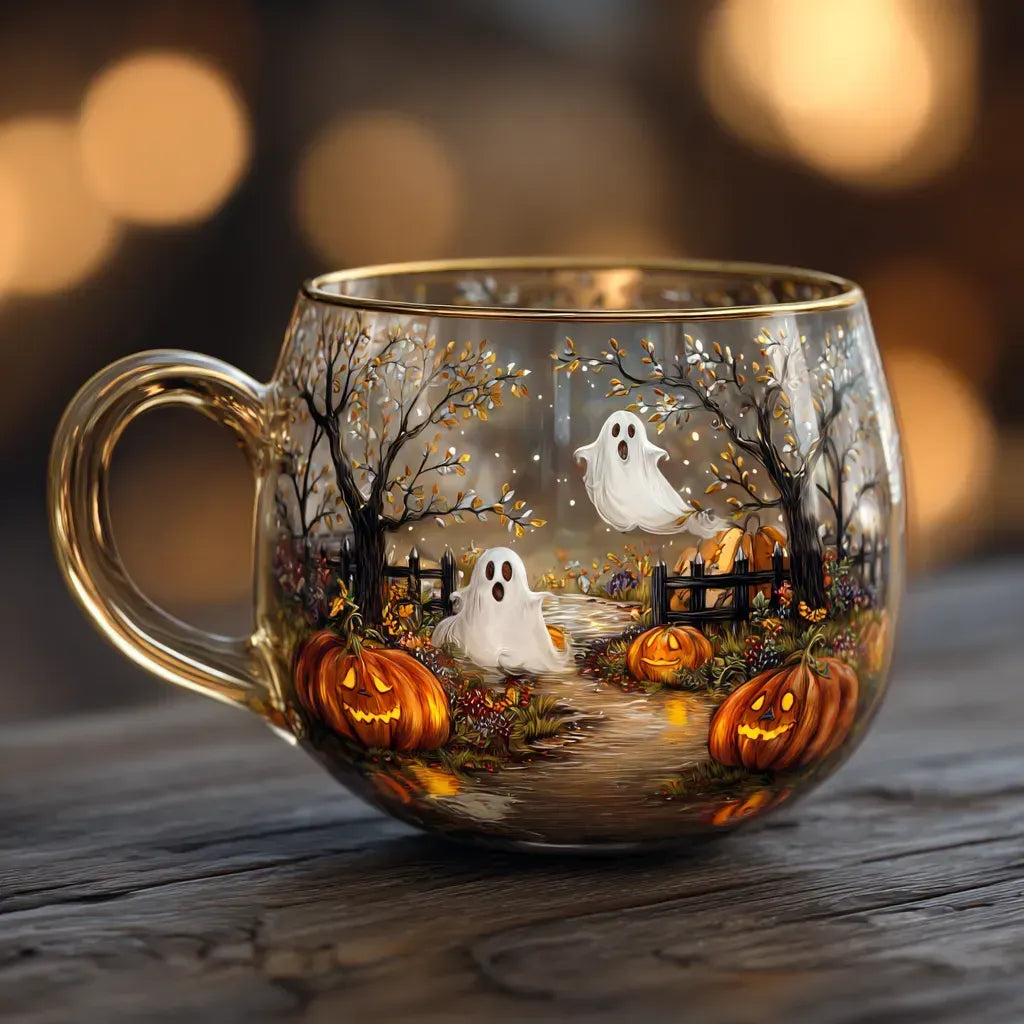 👻Haunted Path Halloween Mug