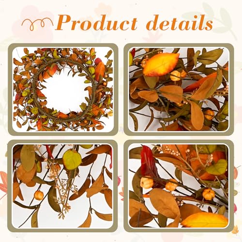 Fall wreath for the front door