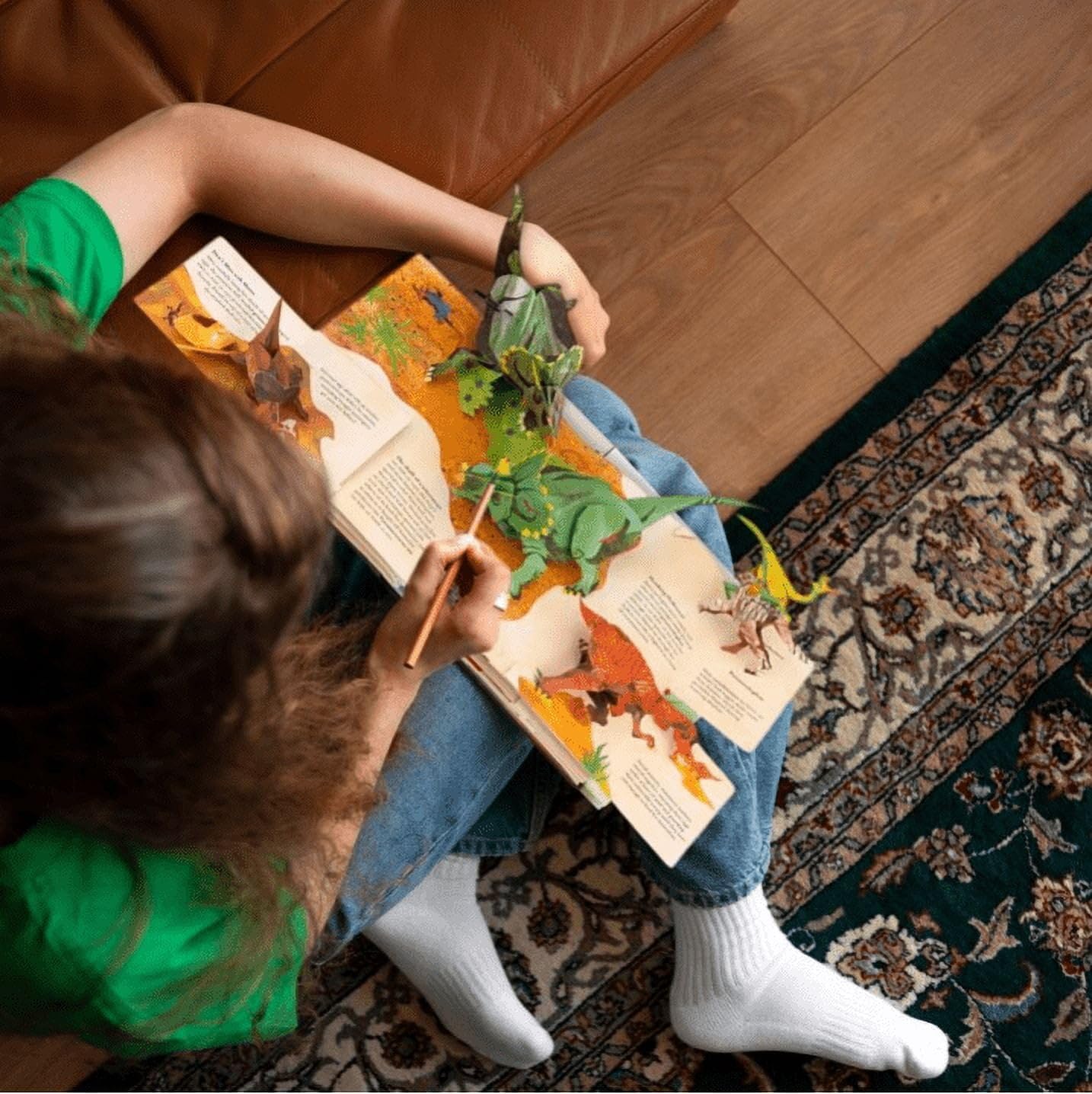 ⏰Hot Sale 49%-🦖3D Encyclopedia Prehistorica Dinosaurs📙